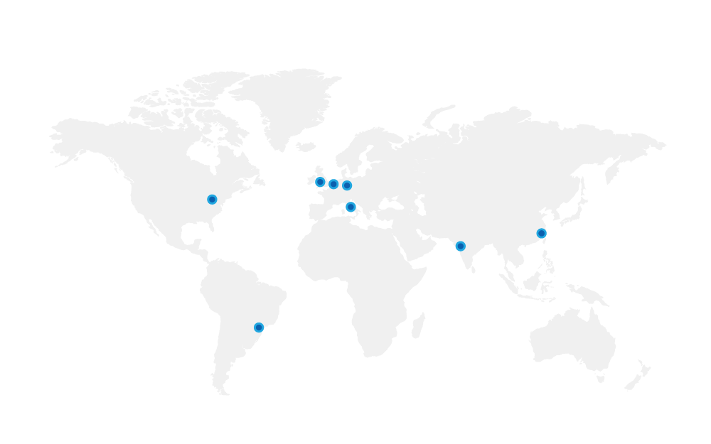 globale Reichweite